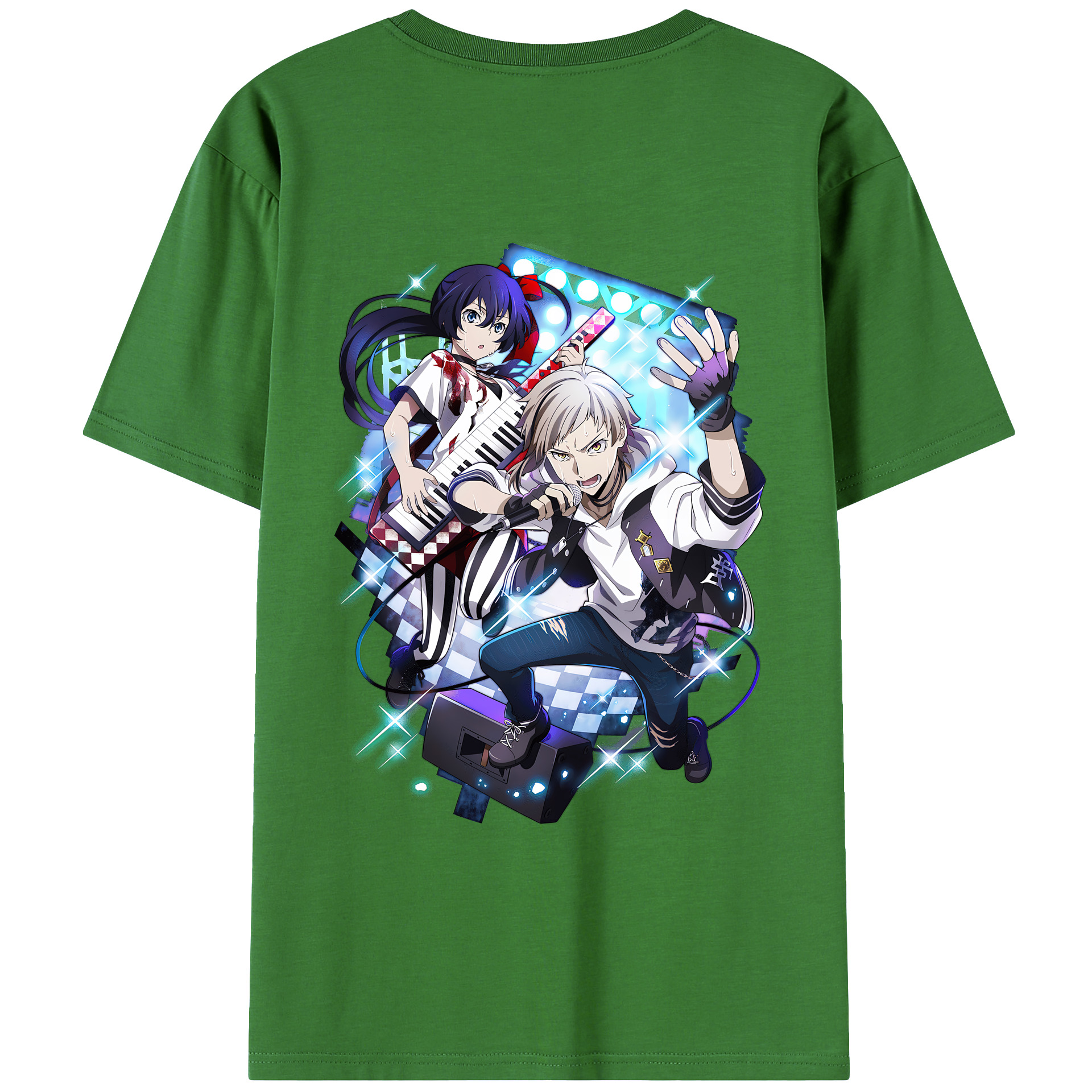 （画像用） 文豪ストレイドッグス Bungo Stray Dogs レディース半袖Tシャツ(バックプリント)